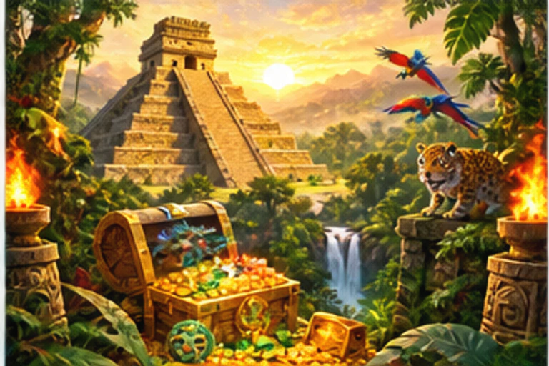 Ancient Maya game artwork
