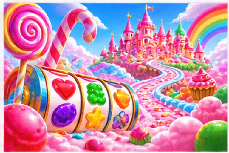 Candyland game artwork