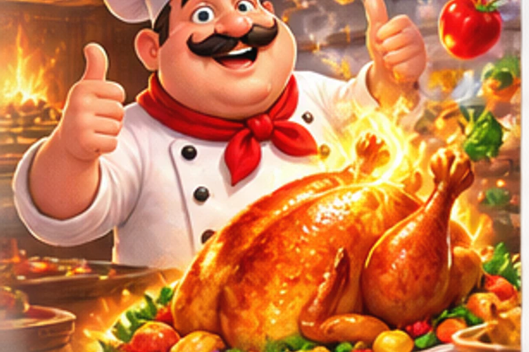 Chicken Dinner game artwork