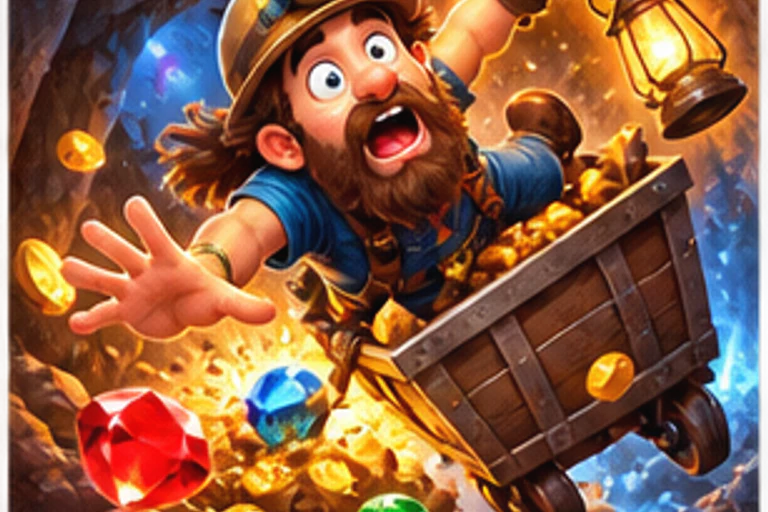 Clumsy Miner game artwork