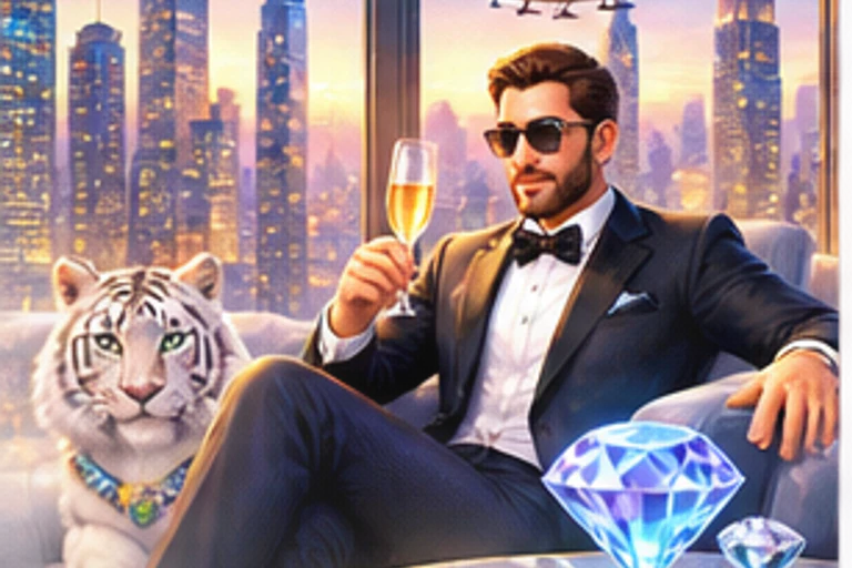 Diamond Billionaire game artwork
