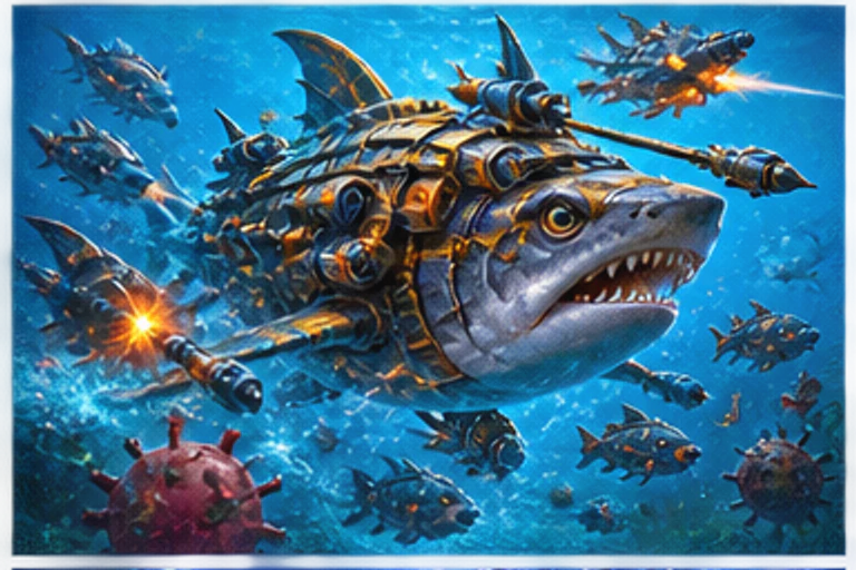 Fish Battle Ship game artwork