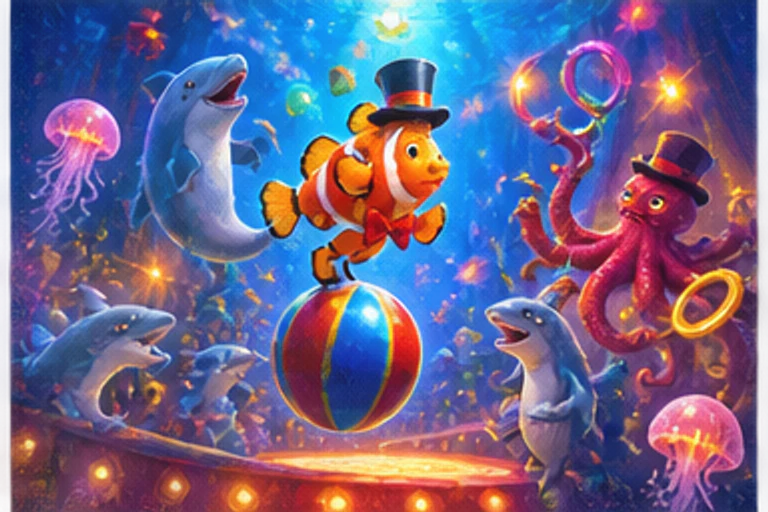 Fish Circus game artwork