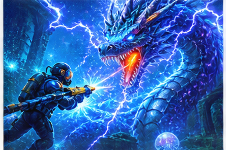 Fish Hunter Thunder Dragon game artwork