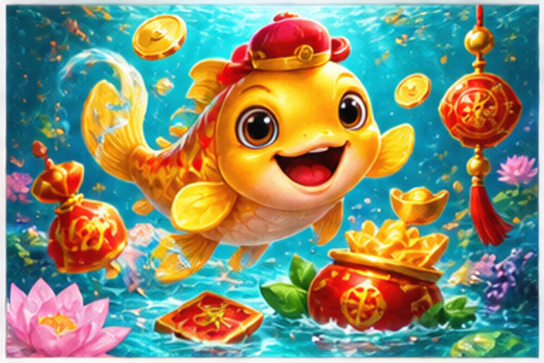 Lucky Fish game artwork