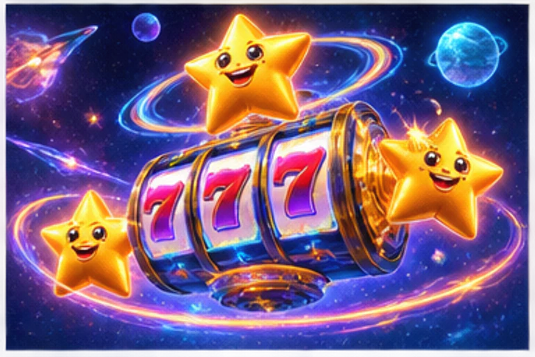 Lucky Stars 777 game artwork