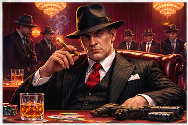 Mafia game artwork