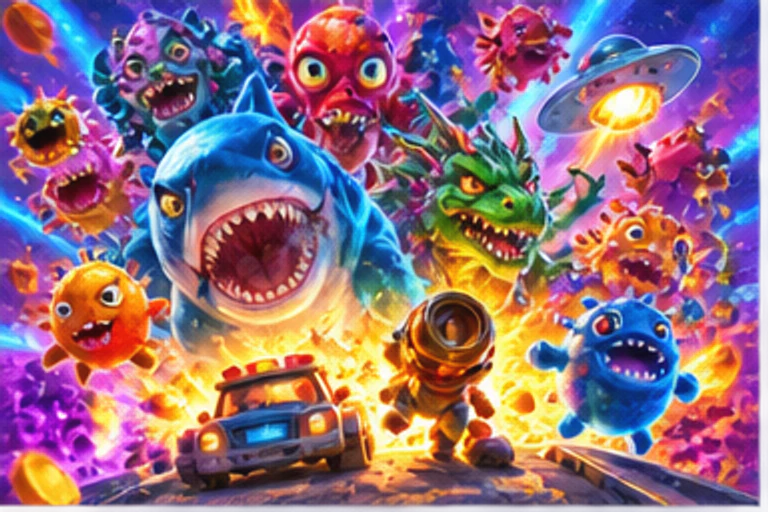 Monster Frenzy game artwork