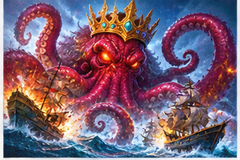 Octopus King's Revenge game artwork