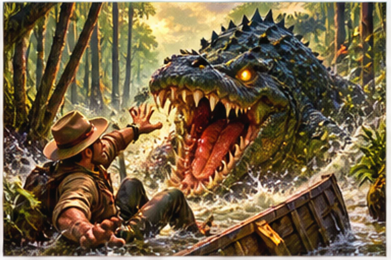 River Monster game artwork
