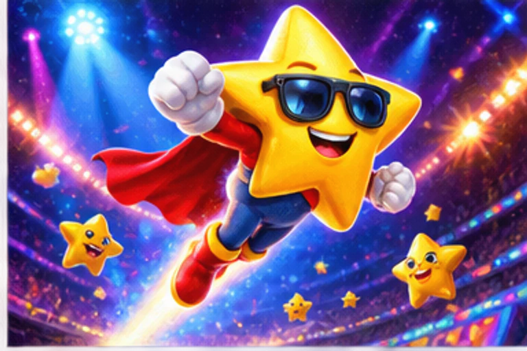Super Star game artwork