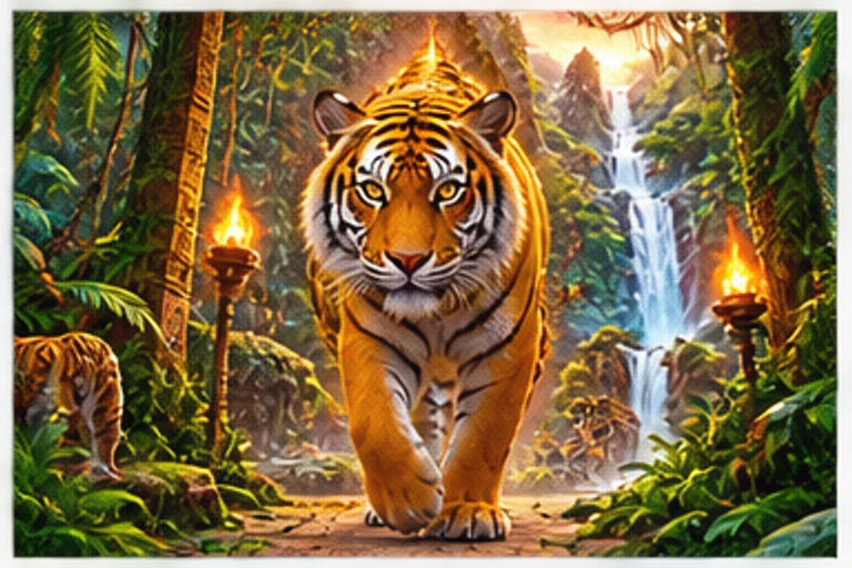 Tiger Is Home game artwork