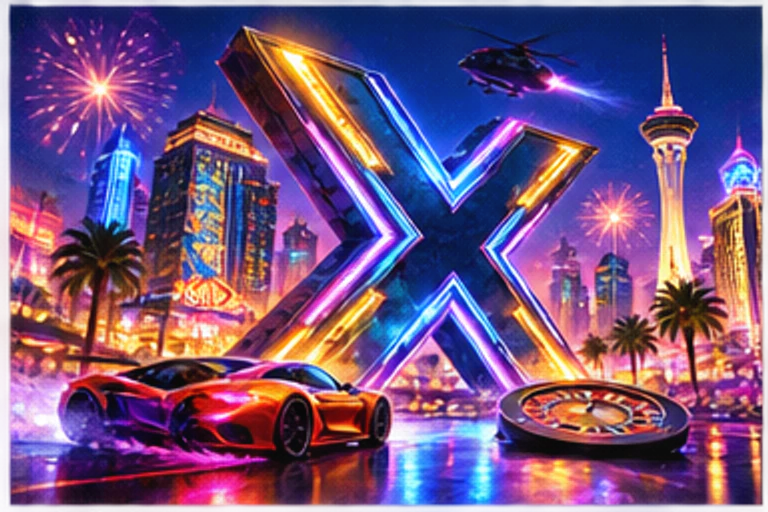 Vegas X game artwork
